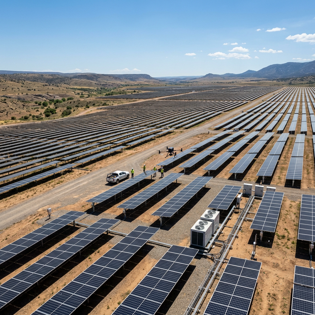 태양광 패널 점검